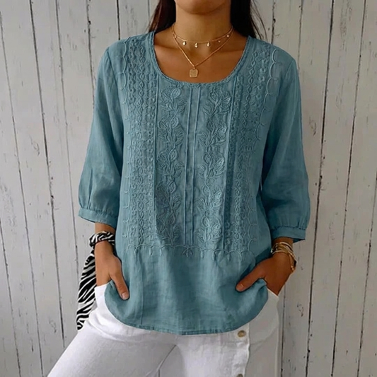 Maeve Relaxed Lightweight Spring Blouse