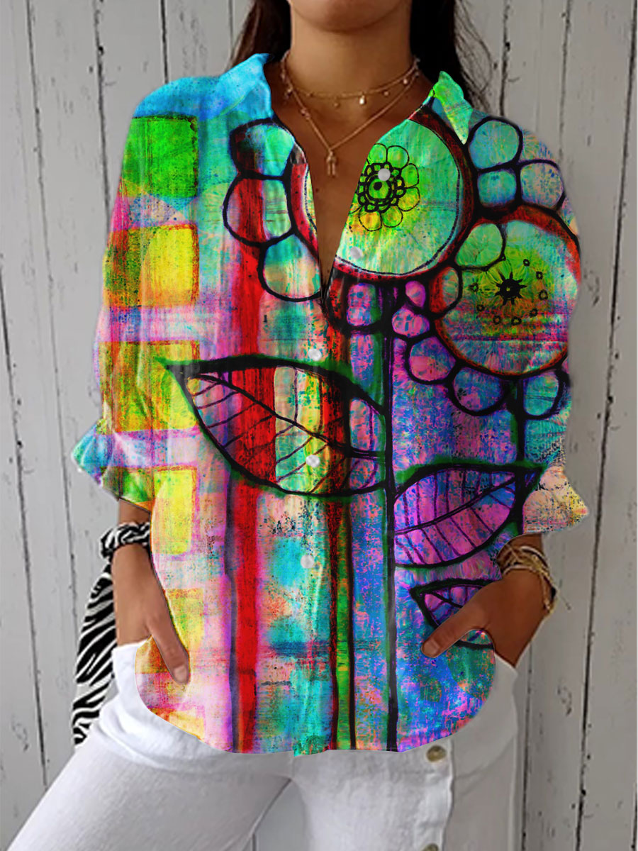 Fenna Artistic Bloom Blouse