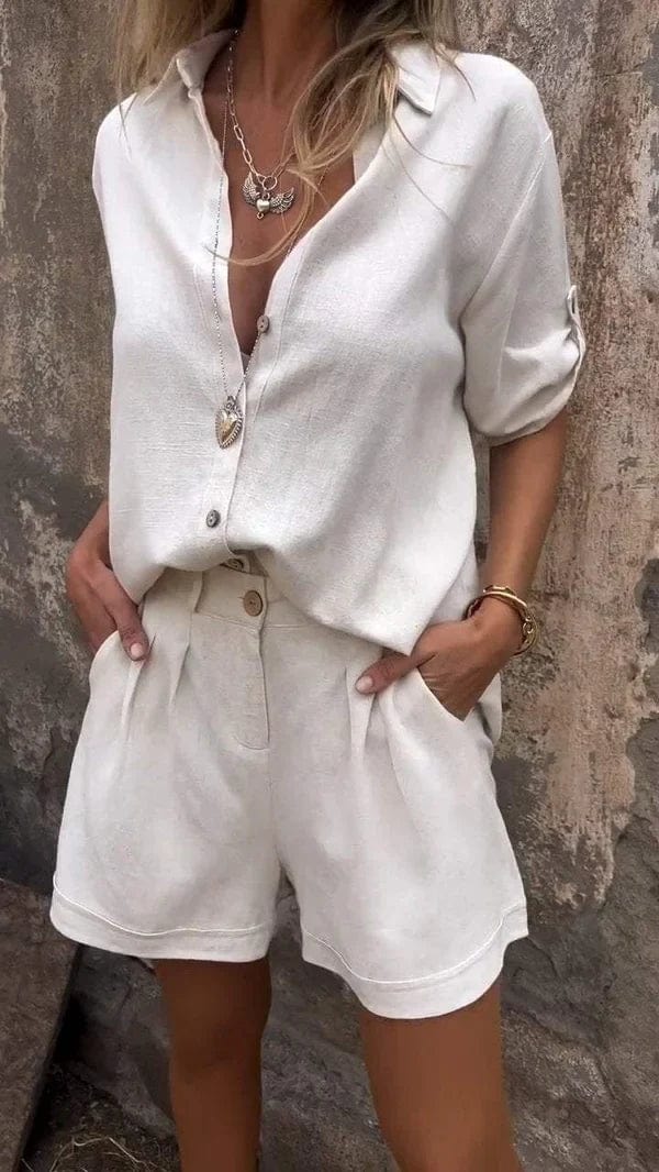 Noa™ – Two-Piece Linen Blend Set