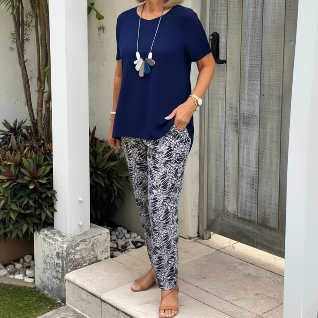 Allegra™ – Cotton Blend Two-Piece Set