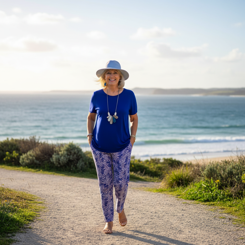 Allegra™ – Cotton Blend Two-Piece Set