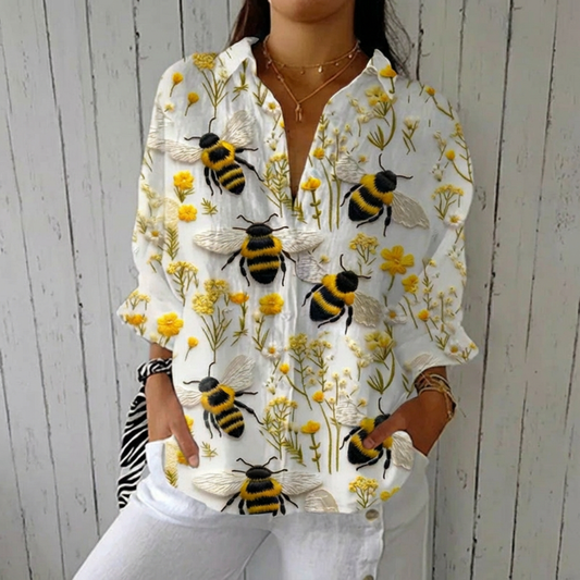 Fiorine Golden Bee Blouse