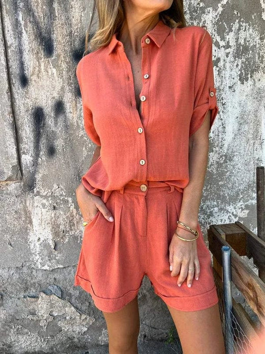 Noa™ – Two-Piece Linen Blend Set