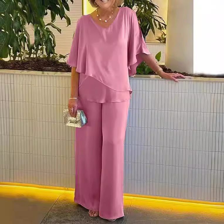 Martha™ – Effortless Wide-Leg Set