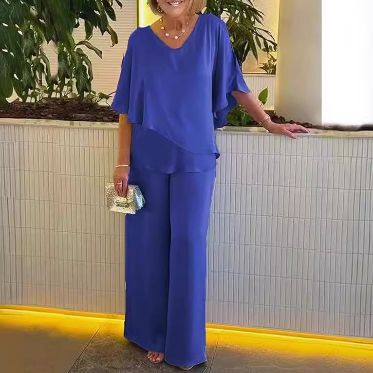 Martha™ – Effortless Wide-Leg Set