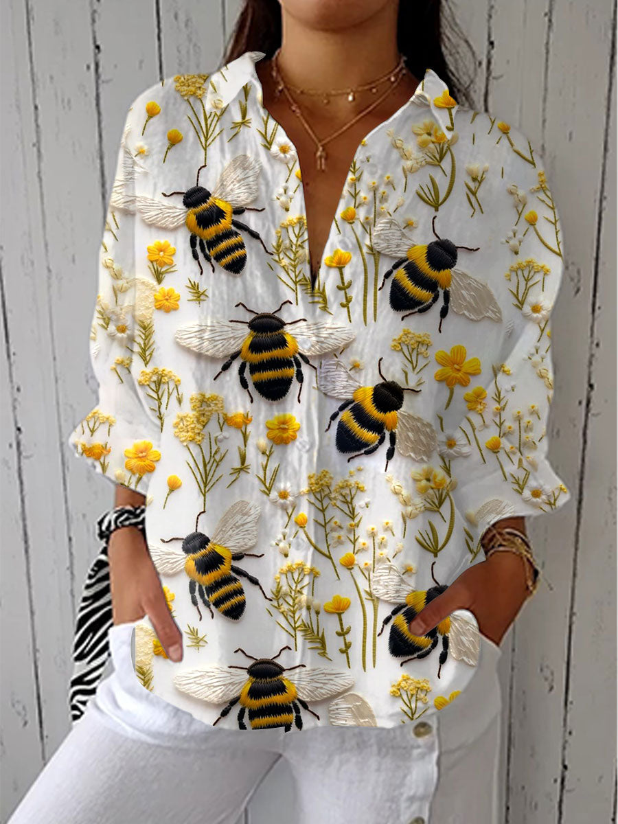 Fiorine Golden Bee Blouse