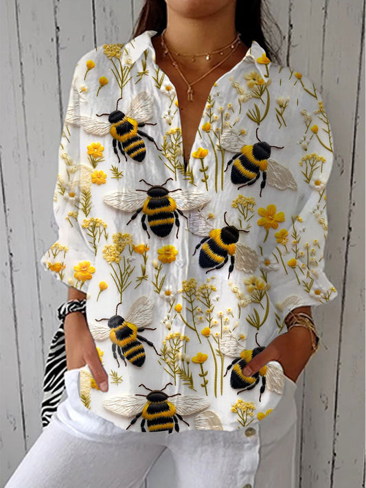 Fiorine Golden Bee Blouse