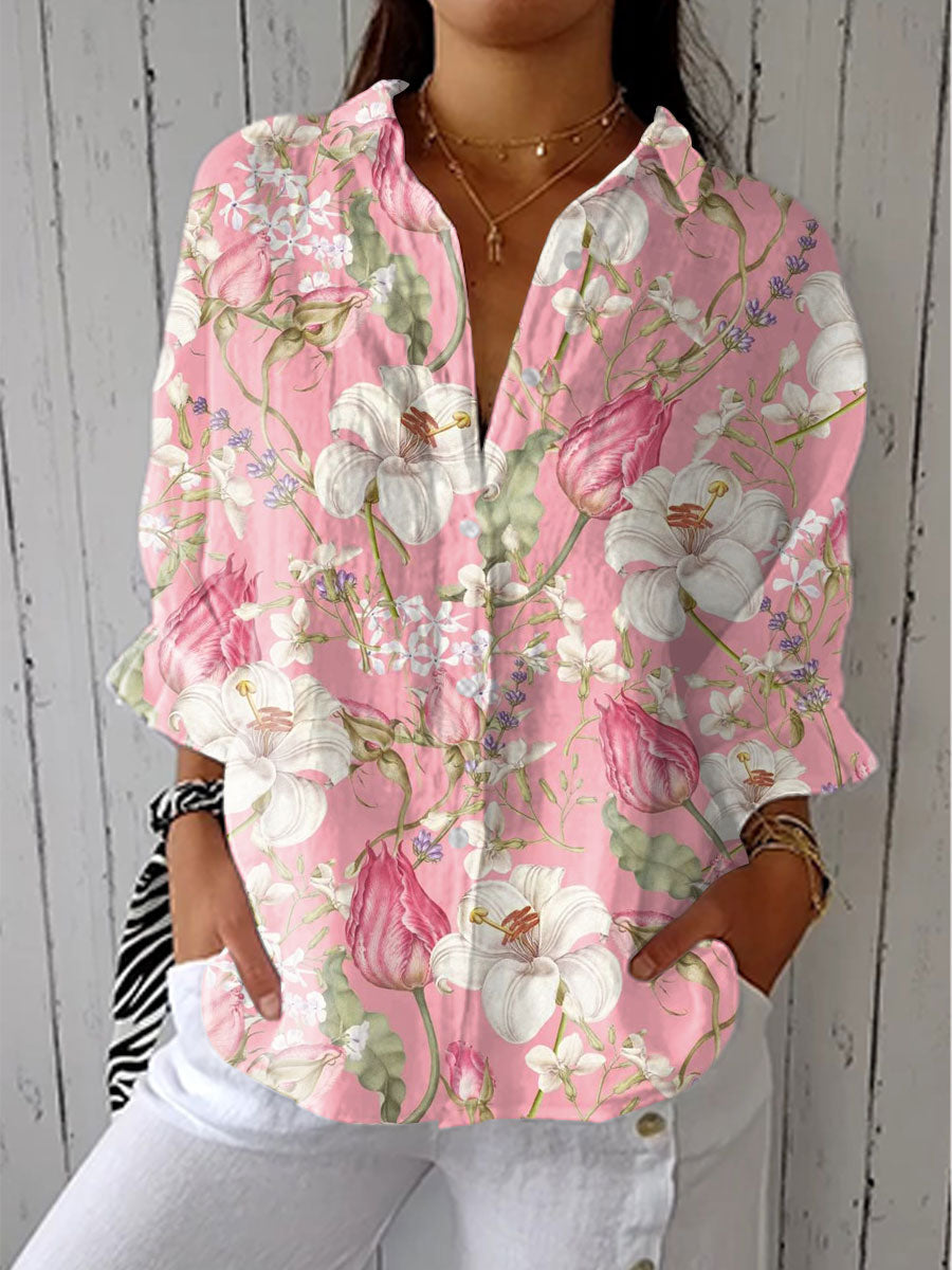 Frances Elegant Bloom Blouse